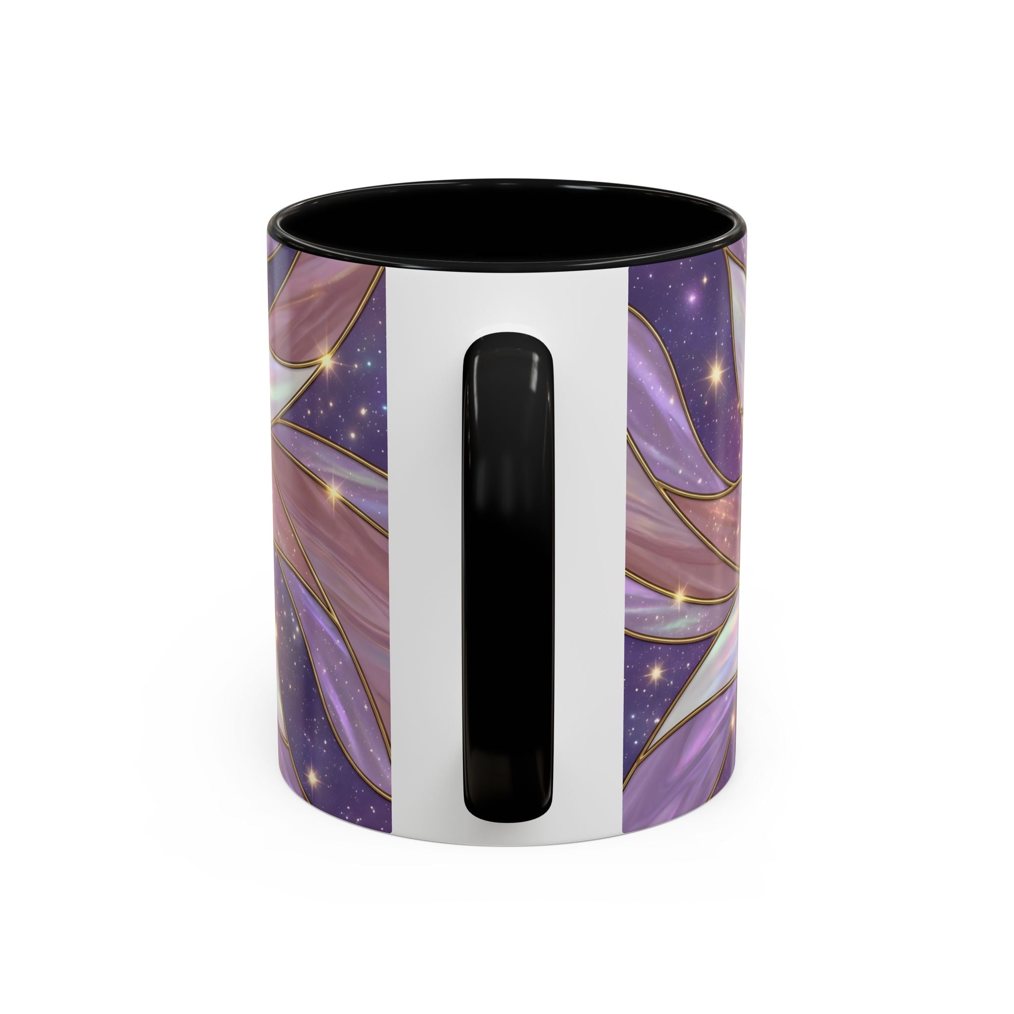 Rose Glow Staffordshire Bull Terrier Stained Glass Style Mug