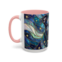 Celestial Staffy Stained Glass Style Mug