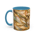 Golden Glow French Bulldog Stained Glass Style Mug