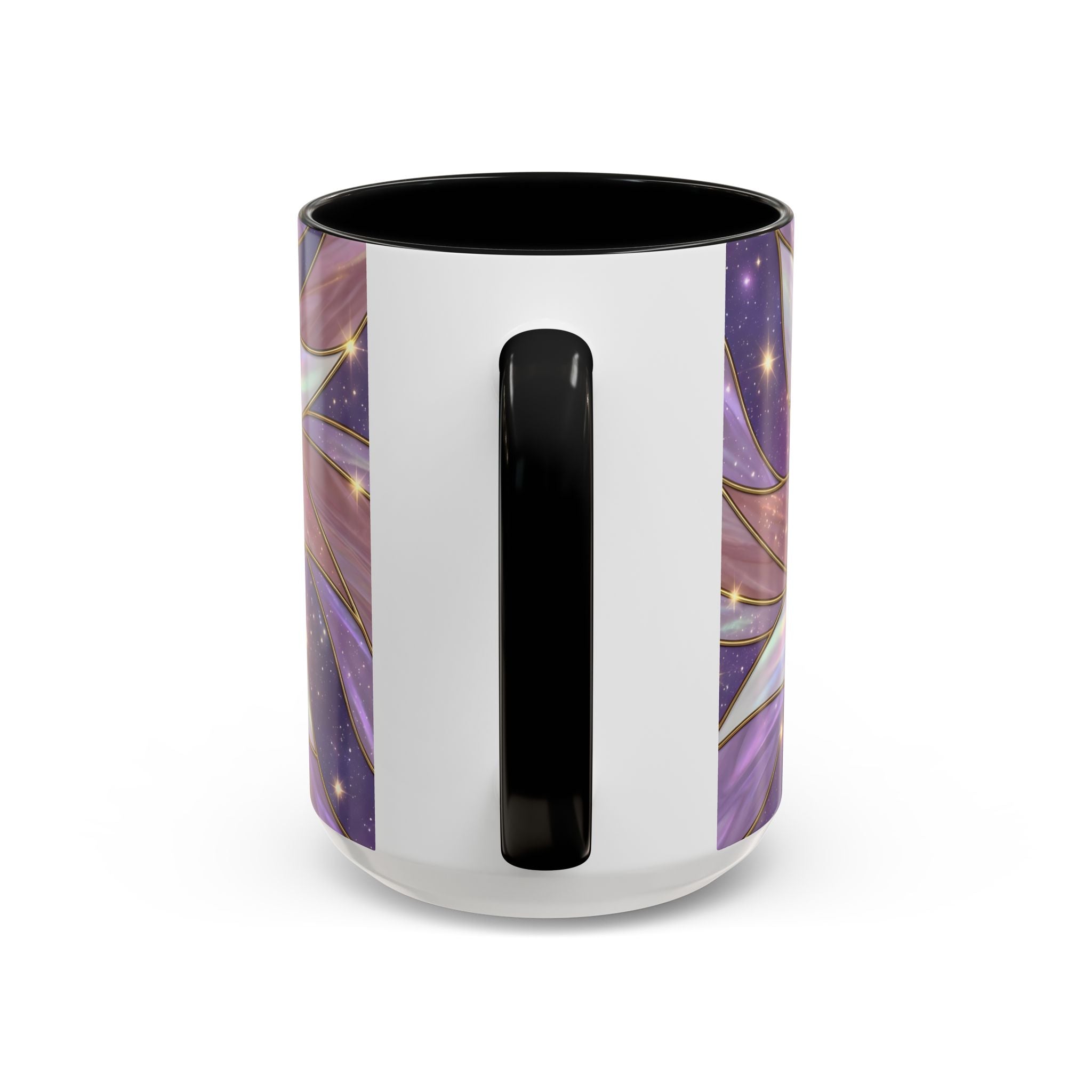 Rose Glow Staffordshire Bull Terrier Stained Glass Style Mug