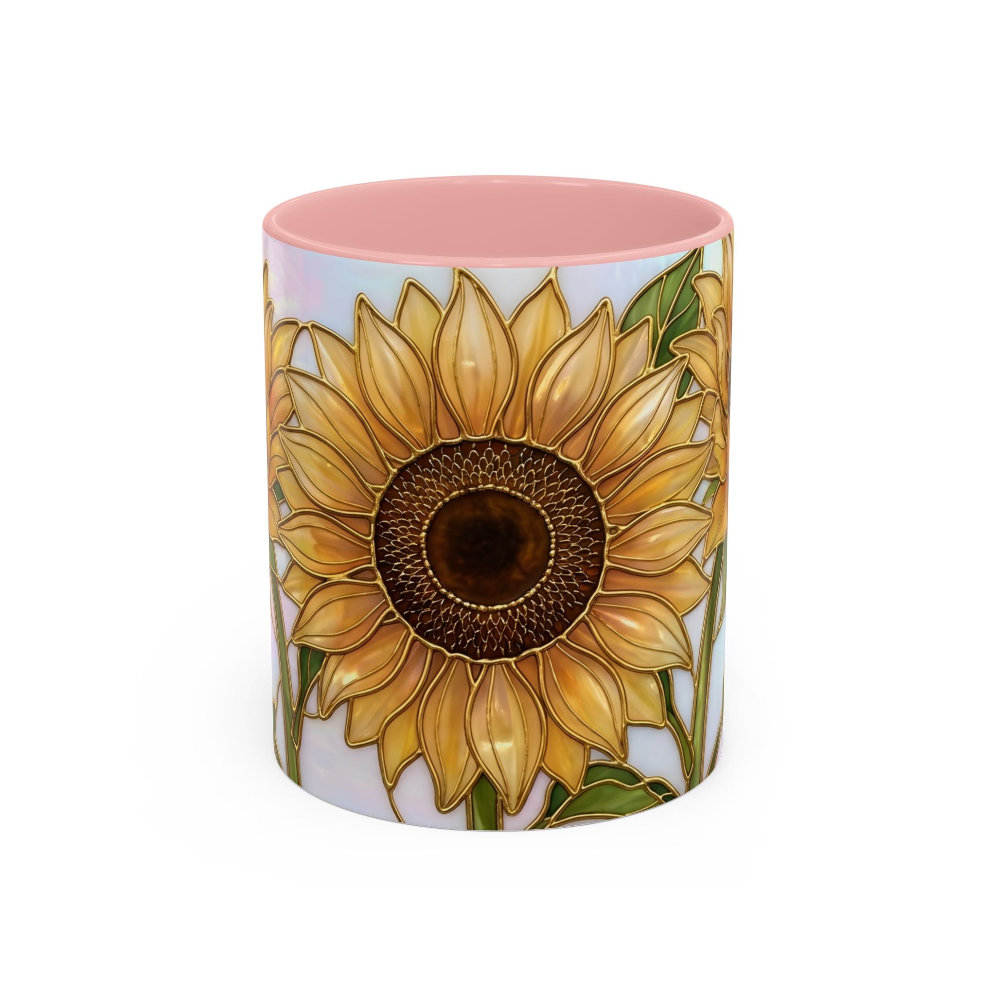 Sunflower Stained Glass Mug