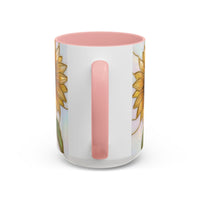 Sunflower Stained Glass Mug