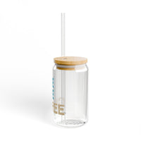 Ice Ice Coffee Sipper Glass