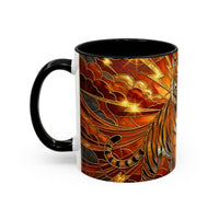 Thunder Tiger Stained Glass Style Mug