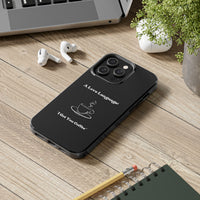 A Love Language Black Phone Case