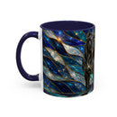 Celestial Cane Corso Stained Glass Style Mug