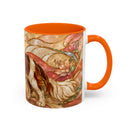 Blossom Cavalier King Charles Spaniel Stained Glass Style Mug