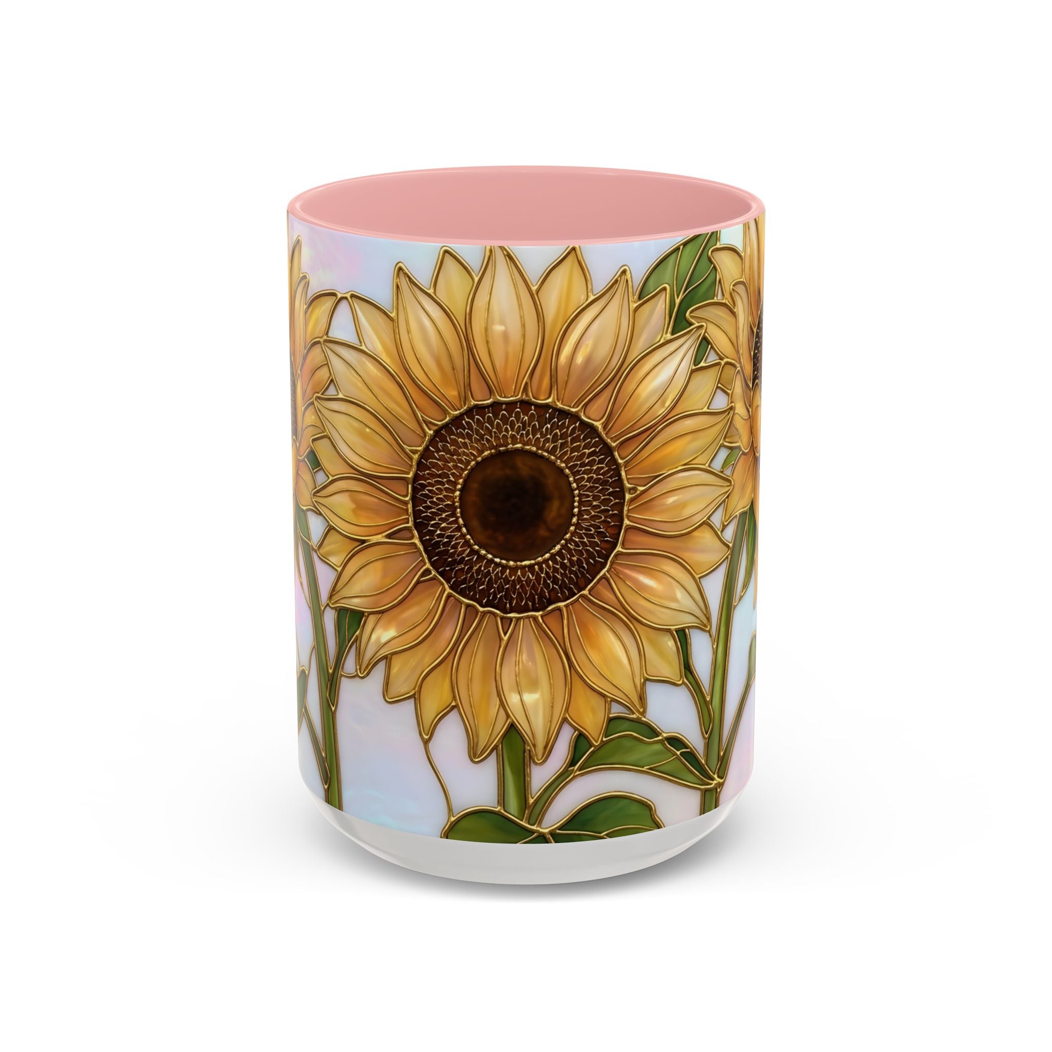 Sunflower Stained Glass Mug