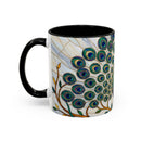 Classic Peacock Stained Glass Style Mug