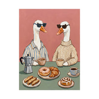 Goose Coffee Date Poster