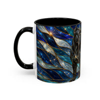 Celestial Cane Corso Stained Glass Style Mug