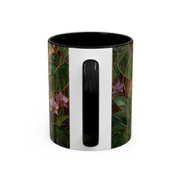 Tropical Hummingbird Stained Glass Style Mug