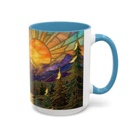 Sunrise Stained Glass Mug