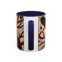 Dusk Owl Stained Glass Style Mug