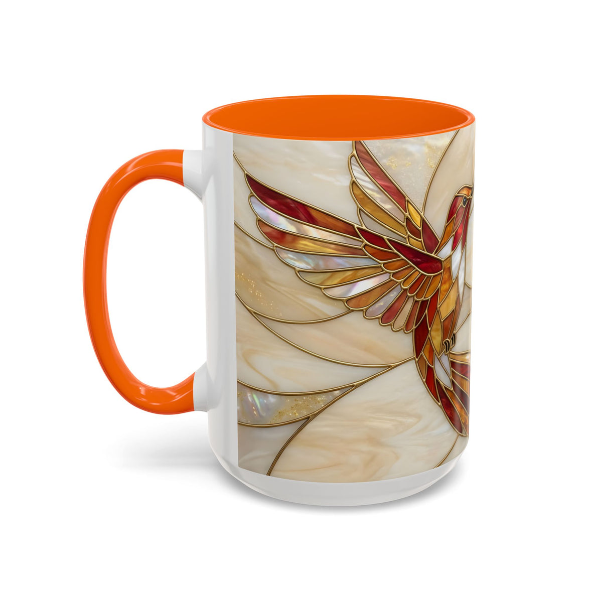 Harmony Hummingbird Stained Glass Style Mug