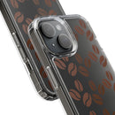 Coffee Beans Clear Phone Case