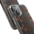 Coffee Beans Clear Phone Case