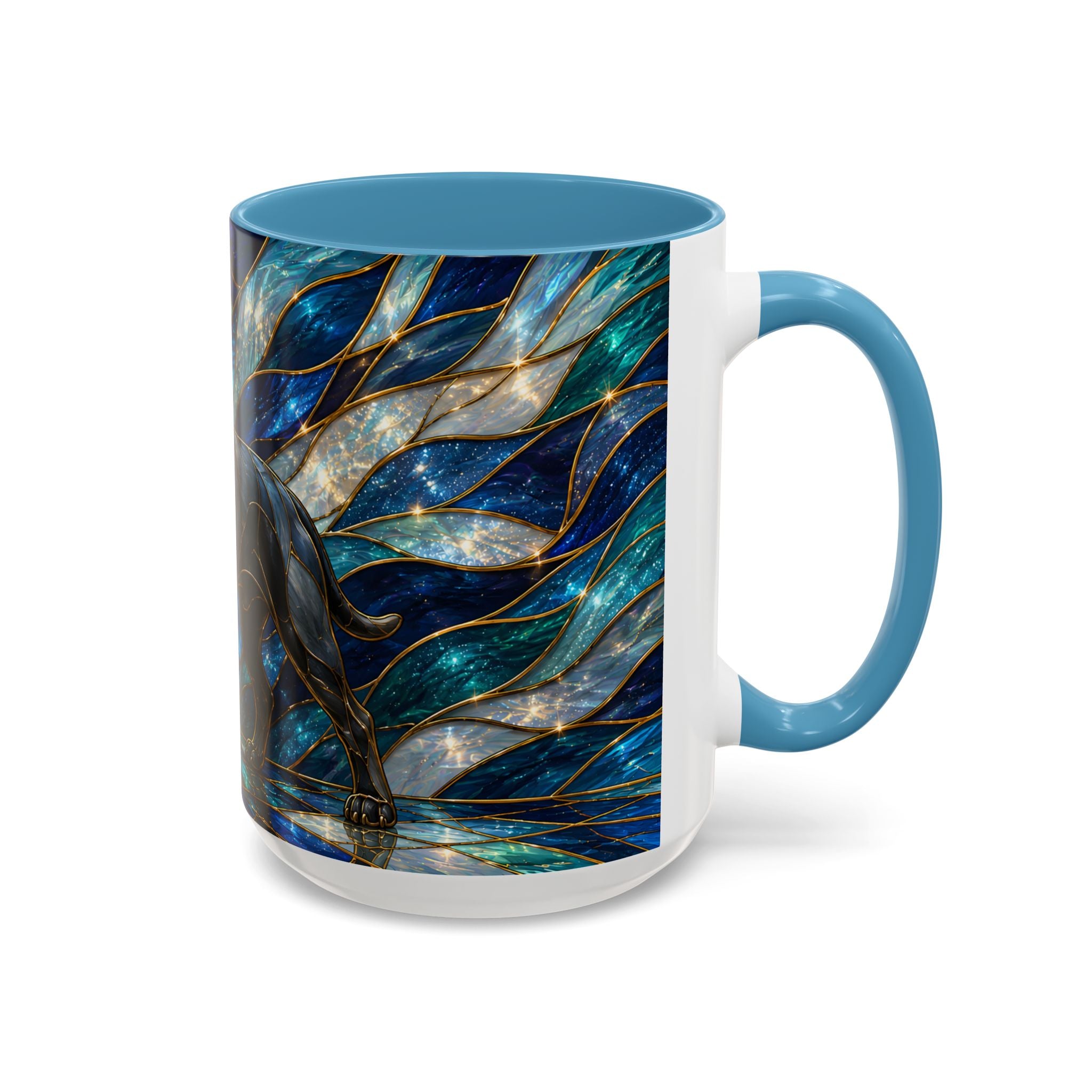 Celestial Cane Corso Stained Glass Style Mug