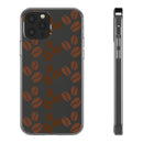 Coffee Beans Clear Phone Case