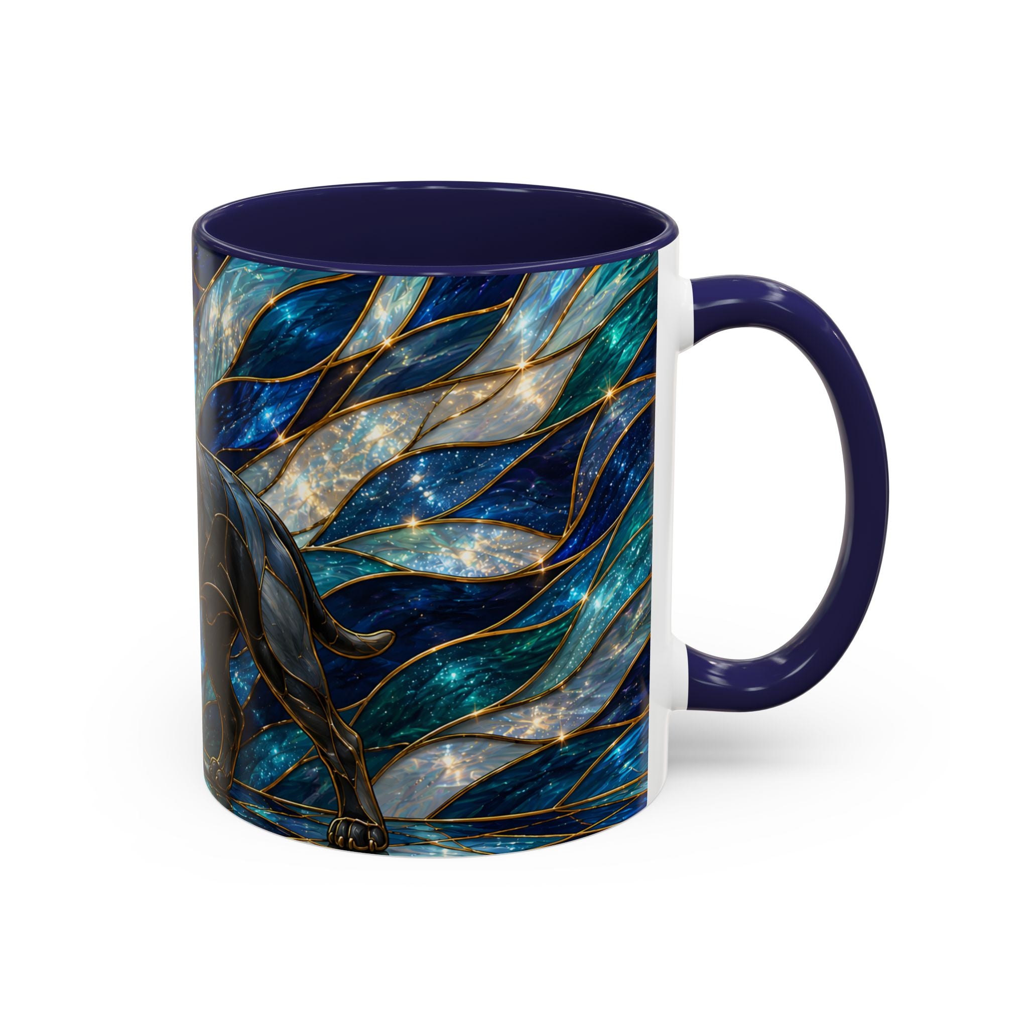 Celestial Cane Corso Stained Glass Style Mug