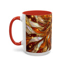 Majestic Lion Stained Glass Mug