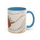 Custom Dog Portrait Stained Glass Style Mug