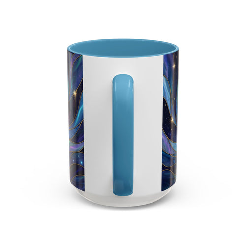 Aurora Howl Wolf Stained Glass Style Mug