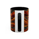 Thunder Tiger Stained Glass Style Mug