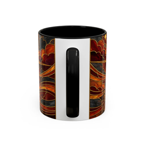 Thunder Tiger Stained Glass Style Mug
