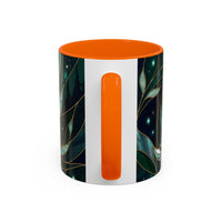 Teal Green Stained Glass Style Mug