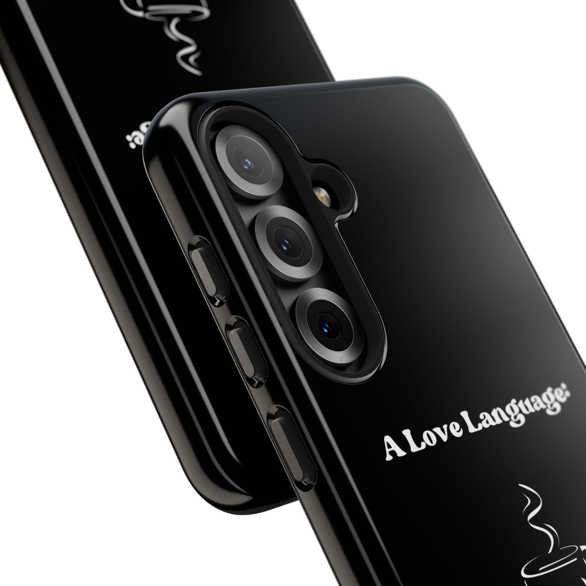 A Love Language Black Phone Case