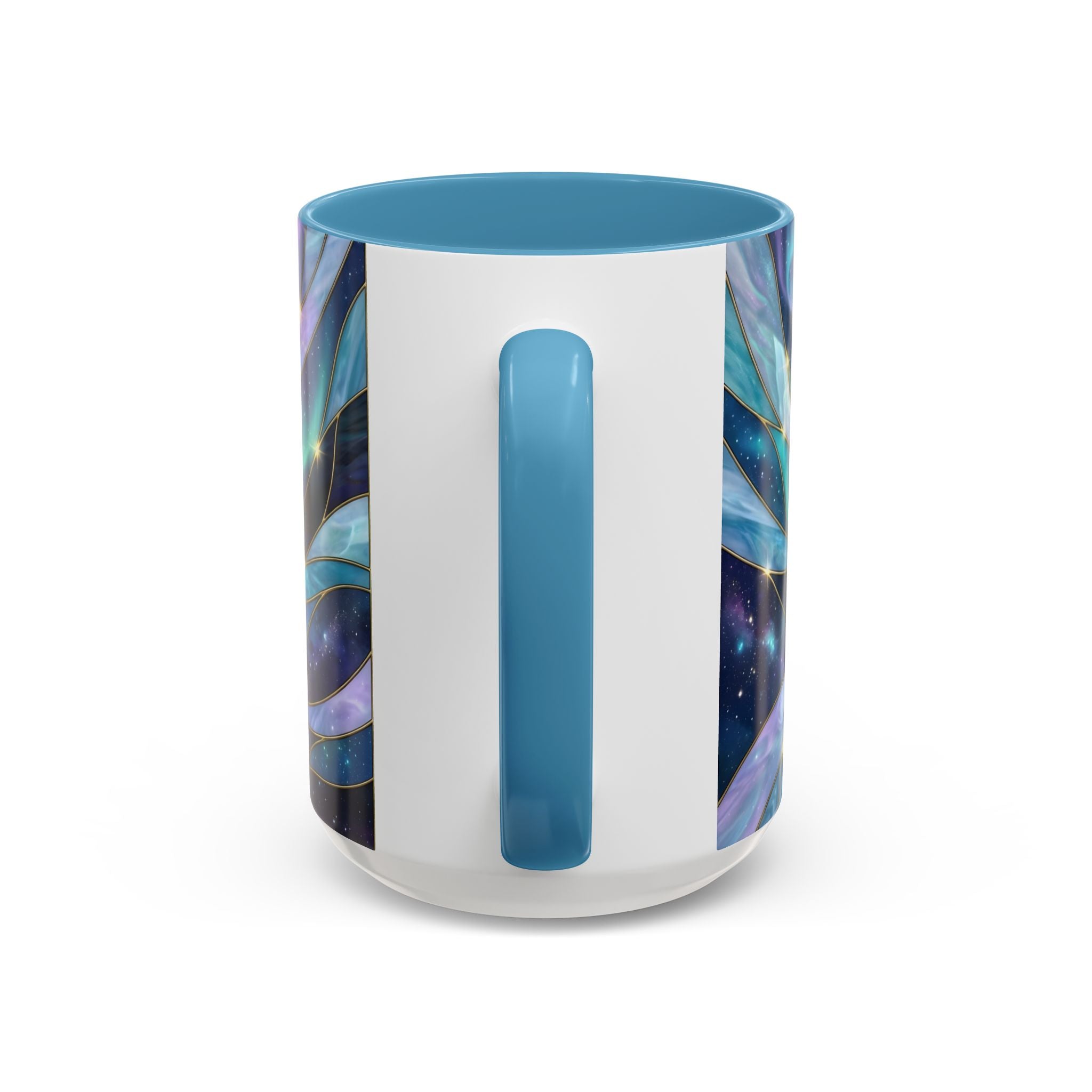 Aurora Husky Stained Glass Style Mug
