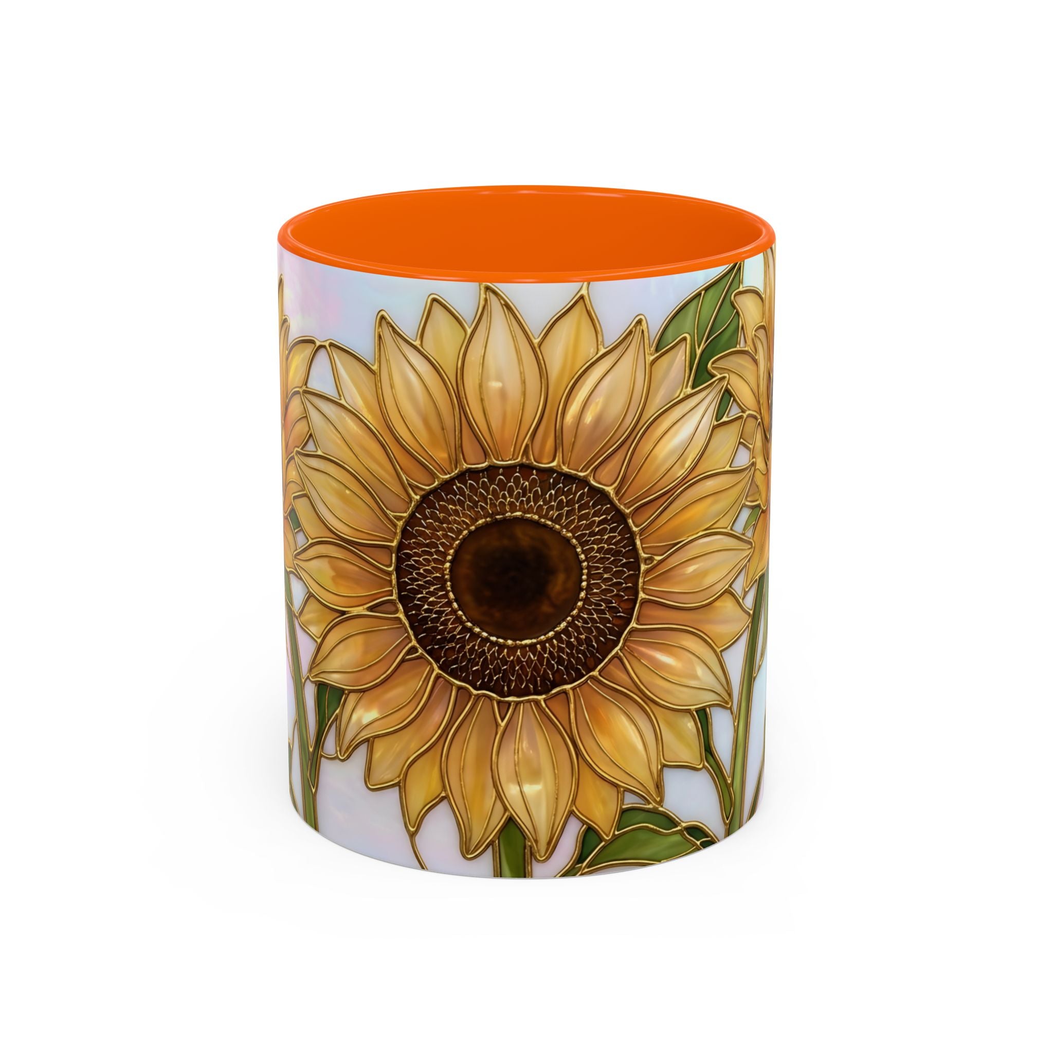 Sunflower Stained Glass Mug