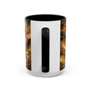 Golden German Shepherd Stained Glass Style Mug