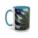 Peacock Stained Glass Mug