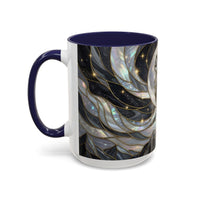 Midnight Wolf Stained Glass Style Mug