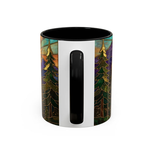 Sunrise Stained Glass Style Mug
