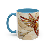 Harmony Hummingbird Stained Glass Style Mug