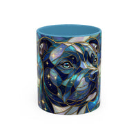 Celestial Staffy Stained Glass Style Mug