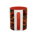 Thunder Tiger Stained Glass Style Mug