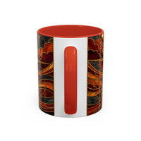 Thunder Tiger Stained Glass Style Mug