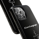 A Love Language Black Phone Case