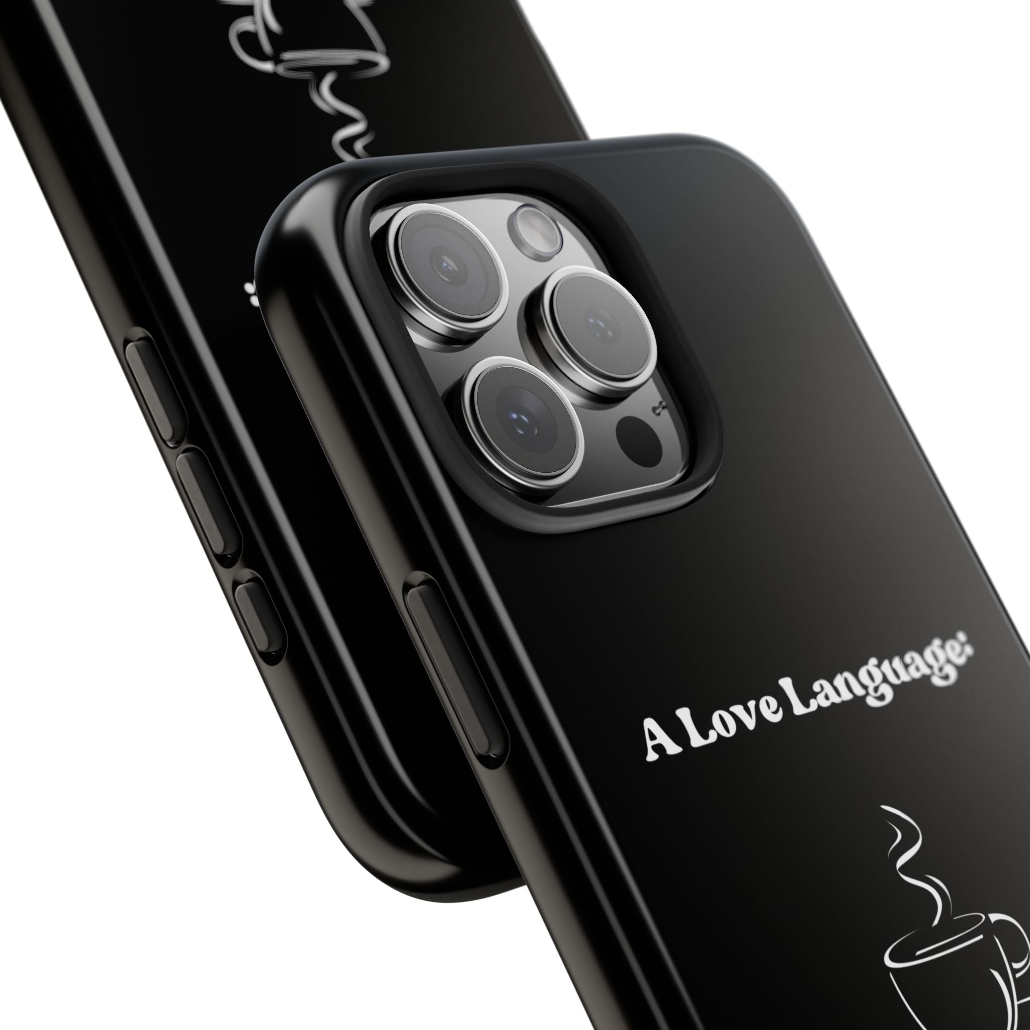 A Love Language Black Phone Case