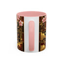Sakura Tiger Stained Glass Style Mug