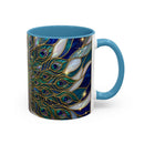 Peacock Stained Glass Mug