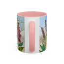 Wildflower Stained Glass Mug