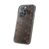 Coffee Beans Clear Phone Case