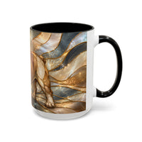 Regal Bulldog Stained Glass Style Mug