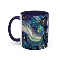 Celestial Staffy Stained Glass Style Mug