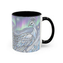 Aurora Peacock Stained Glass Style Mug